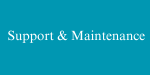Support And Maintenance